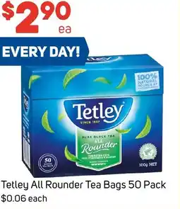 Foodland Tetley All Rounder Tea Bags offer