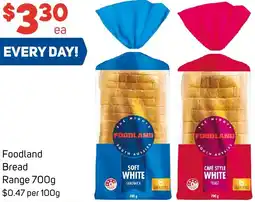 Foodland Foodland Bread Range offer