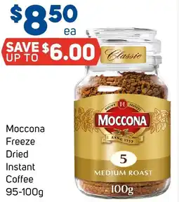 Foodland Moccona Freeze Dried Instant Coffee offer