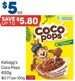 Foodland Kellogg's Coco Pops offer