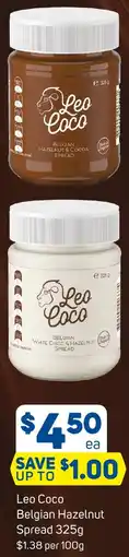 Foodland Leo Coco Belgian Hazelnut Spread offer