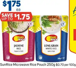 Foodland SunRice Microwave Rice Pouch offer