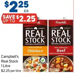 Foodland Campbell's Real Stock offer