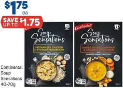 Foodland Continental Soup Sensations offer