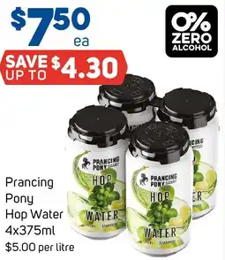 Foodland Prancing Pony Hop Water offer