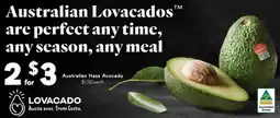 Drakes Australian hass avocado offer
