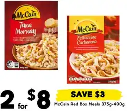 Drakes McCain Red Box Meals offer