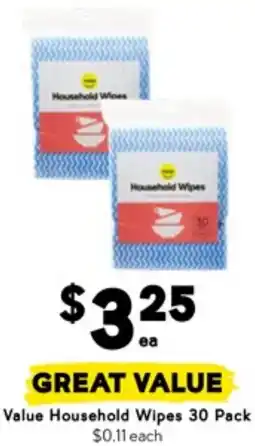 Drakes Value Household Wipes offer
