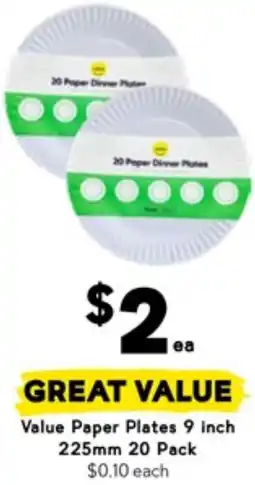 Drakes Value Paper Plates offer