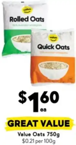 Drakes Value Oats offer