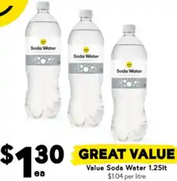 Drakes Value Soda Water offer
