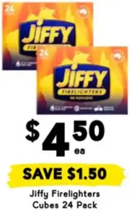 Drakes Jiffy Firelighters Cubes offer