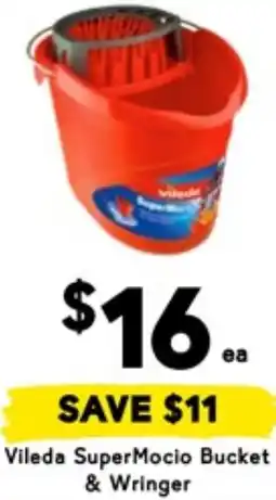 Drakes Vileda SuperMocio Bucket & Wringer offer
