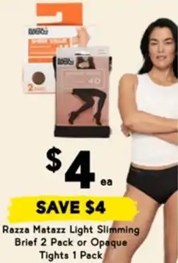 Drakes Razza Matazz Light Slimming Brief or Opaque Tights offer