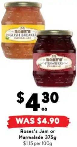 Drakes Roses's Jam or Marmalade offer