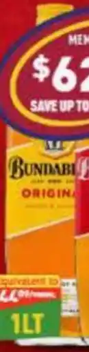 Liquor Legends Bundaberg Original UP Rum offer