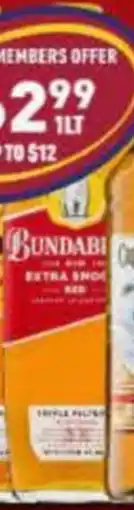 Liquor Legends Bundaberg Rum Red offer