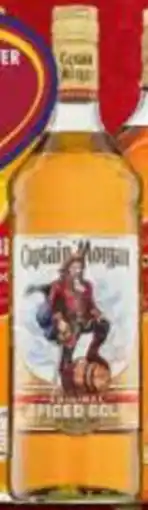 Liquor Legends Captain Morgan Original Spiced Gold offer