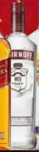 Liquor Legends Smirnoff Red Label Vodka offer