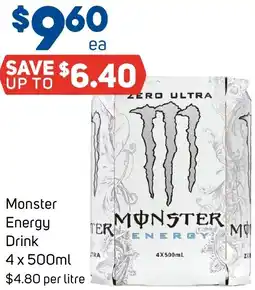 Foodland Monster Energy Drink offer