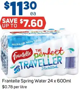 Foodland Frantelle Spring Water offer