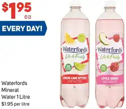 Foodland Waterfords Mineral Water offer
