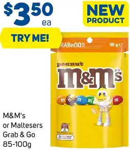Foodland M&M's or Maltesers Grab & Go offer