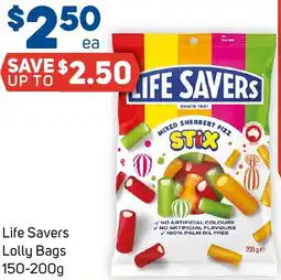 Foodland Life Savers Lolly Bags offer