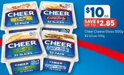Foodland Cheer Cheese Slices offer