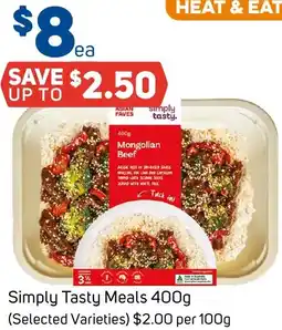 Foodland Simply Tasty Meals offer