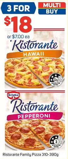 Foodland Ristorante Family Pizza offer