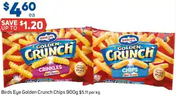 Foodland Birds Eye Golden Crunch Chips offer