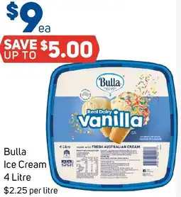 Foodland Bulla Ice Cream offer