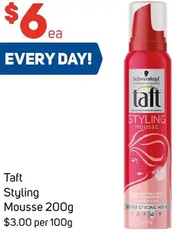Foodland Taft Styling Mousse offer