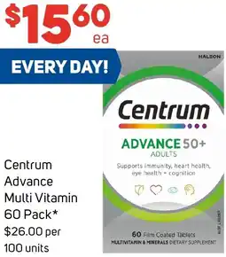 Foodland Centrum Advance Multi Vitamin offer