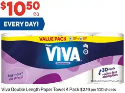 Foodland Viva Double Length Paper Towel offer