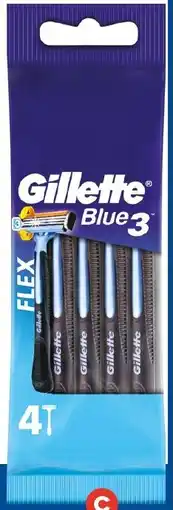 Foodland Gillette Blue 3 Disposable Razor offer