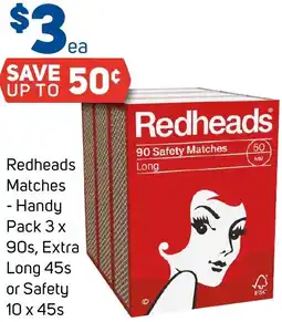 Foodland Redheads Matches offer