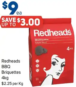 Foodland Redheads BBQ Briquettes offer