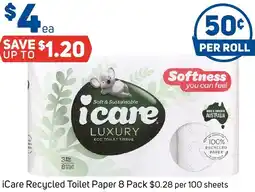 Foodland iCare Recycled Toilet Paper offer