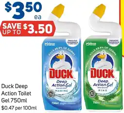 Foodland Duck Deep Action Toilet Gel offer