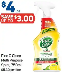 Foodland Pine O Cleen Multi Purpose Spray offer