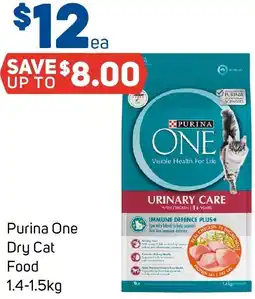 Foodland Purina One Dry Cat Food offer