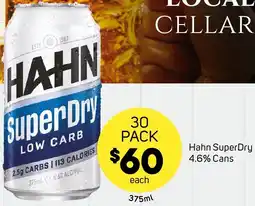 Foodland Hahn SuperDry offer