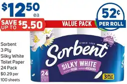 Foodland Sorbent Silky White Toilet Paper offer