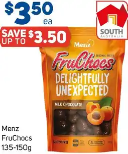 Foodland Menz FruChocs offer