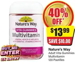 Chemist Discount Centre Nature's Way Adult Vita Gummies Multivitamin offer