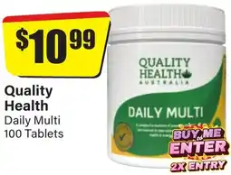 Chemist Discount Centre Quality Health Daily Multi offer