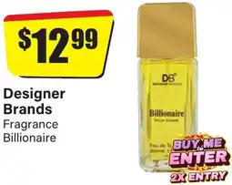 Chemist Discount Centre Designer Brands Fragrance Billionaire offer