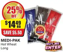 Chemist Discount Centre Medi-pak hot wheat offer